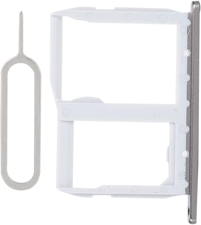 Silver Card Holder for LG G5 LS992 LS987 H820 with Needle Durable Memory Carrier - Image 1